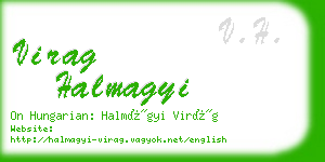 virag halmagyi business card